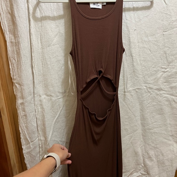 Princess Polly, size 4, maxi side slit dress, worn once - Picture 2 of 3